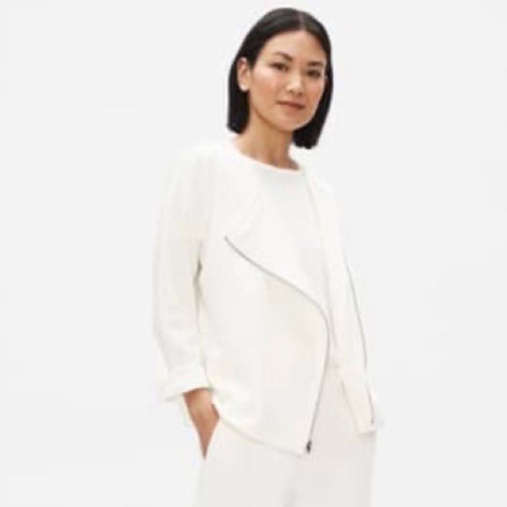 Eileen Fisher Asymmetrical Jacket